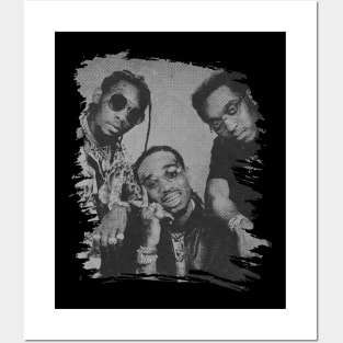 Migos // Retro Poster Posters and Art